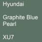 Preview: Hyundai, Graphite Blue Pearl, XU7.